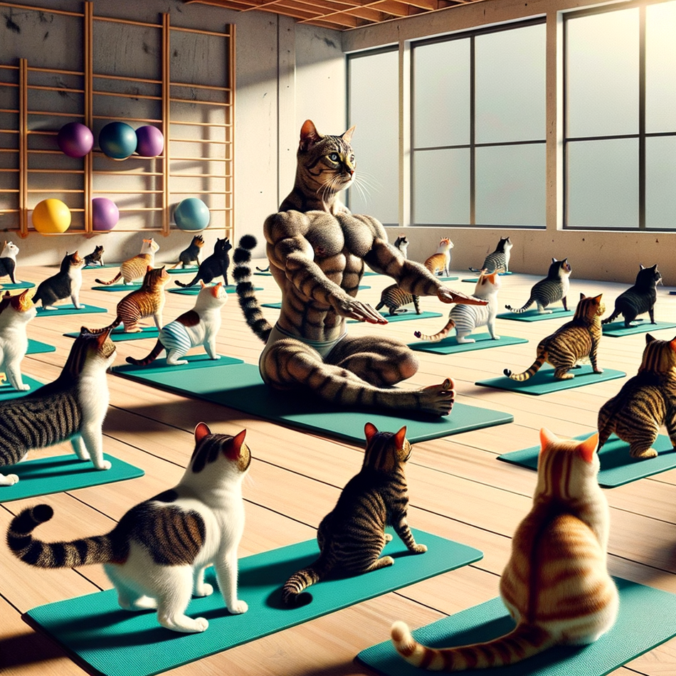 pilates for cats